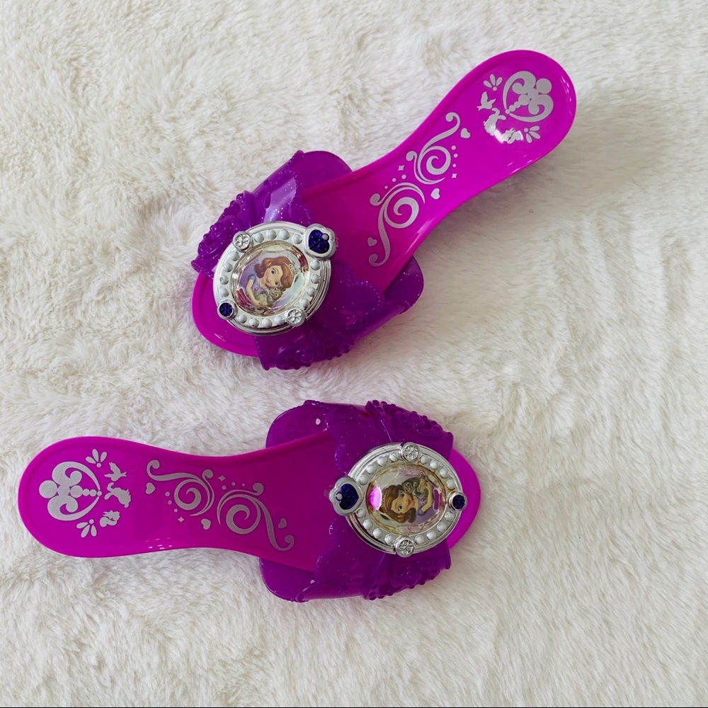 Princess Sofia Plastic Dress Up Costume Shoes